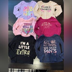 The Children’s Place 18-24 month Graphic LS  Shirt Bundle